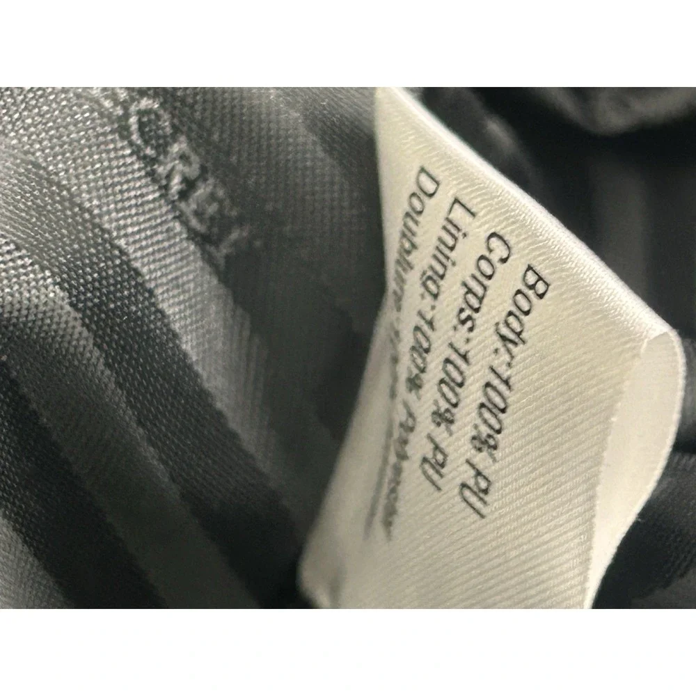 Victorias Secret Black Wild Flower Tote